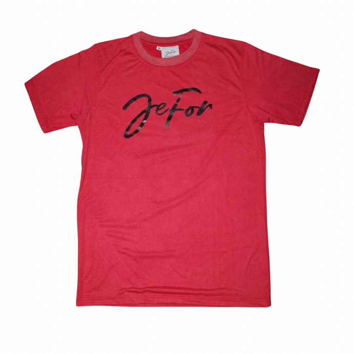 JeFor Logo T-Shirt Red